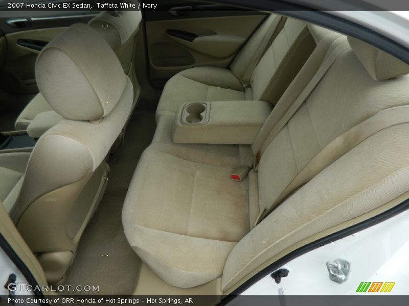 Taffeta White / Ivory 2007 Honda Civic EX Sedan