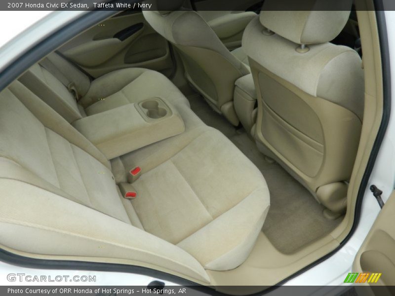 Taffeta White / Ivory 2007 Honda Civic EX Sedan