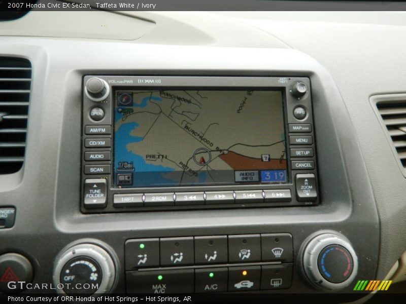 Taffeta White / Ivory 2007 Honda Civic EX Sedan