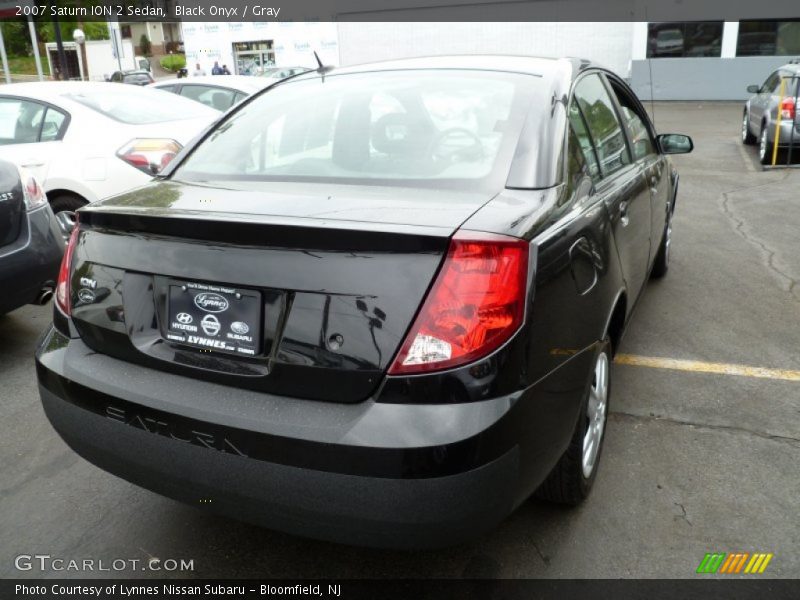 Black Onyx / Gray 2007 Saturn ION 2 Sedan