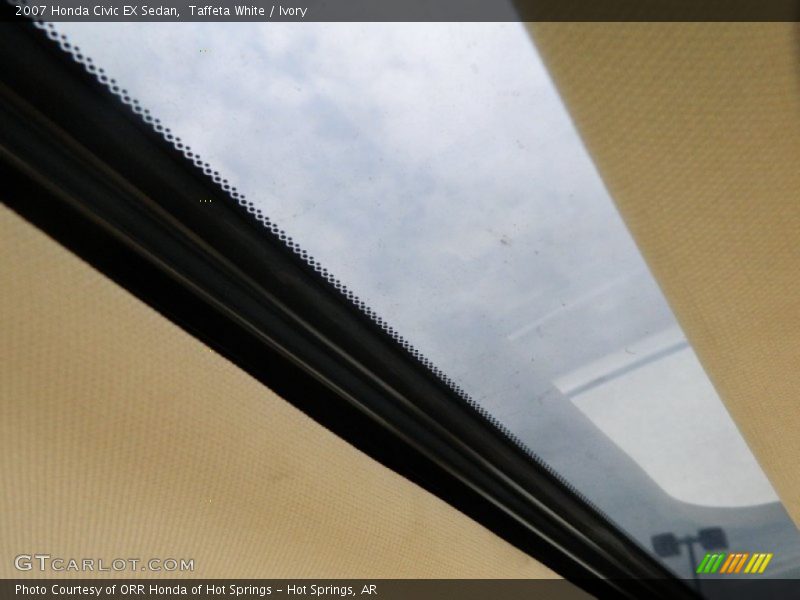 Taffeta White / Ivory 2007 Honda Civic EX Sedan