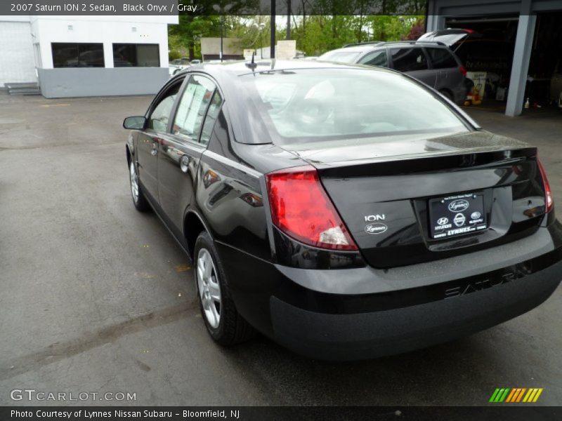 Black Onyx / Gray 2007 Saturn ION 2 Sedan