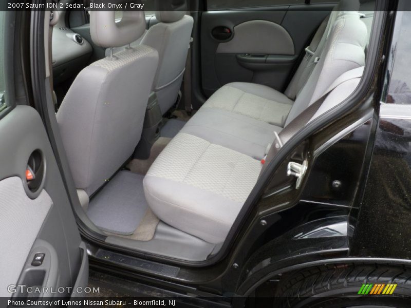 Black Onyx / Gray 2007 Saturn ION 2 Sedan