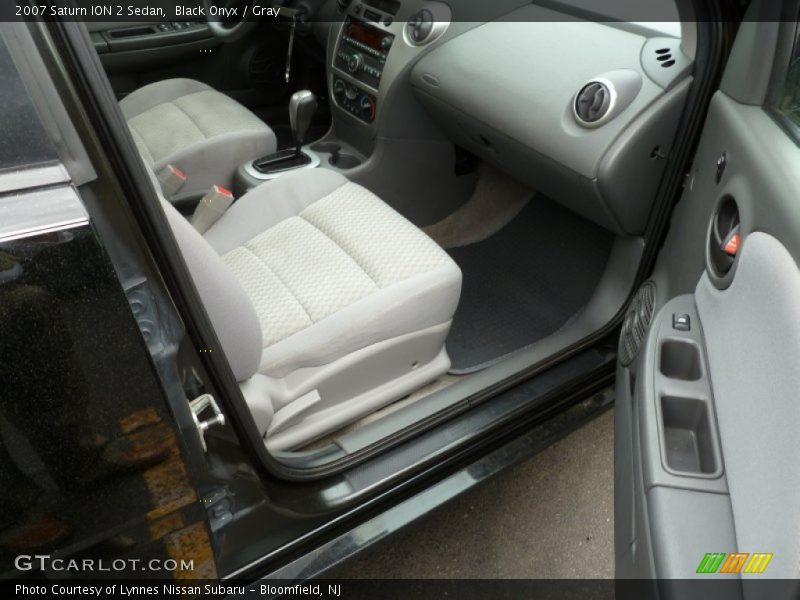 Black Onyx / Gray 2007 Saturn ION 2 Sedan