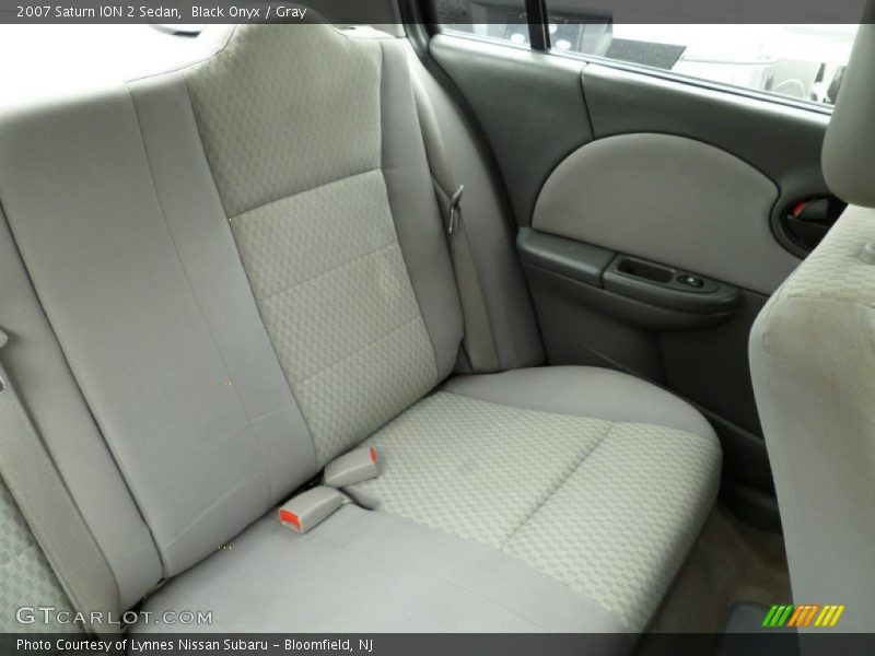 Black Onyx / Gray 2007 Saturn ION 2 Sedan