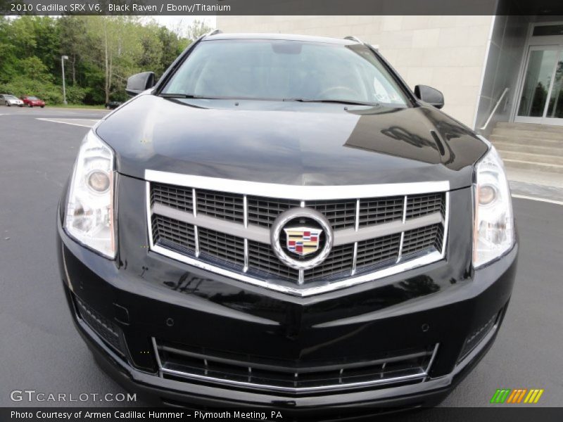 Black Raven / Ebony/Titanium 2010 Cadillac SRX V6
