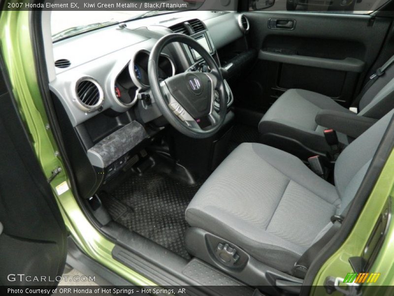 Kiwi Green Metallic / Black/Titanium 2007 Honda Element EX