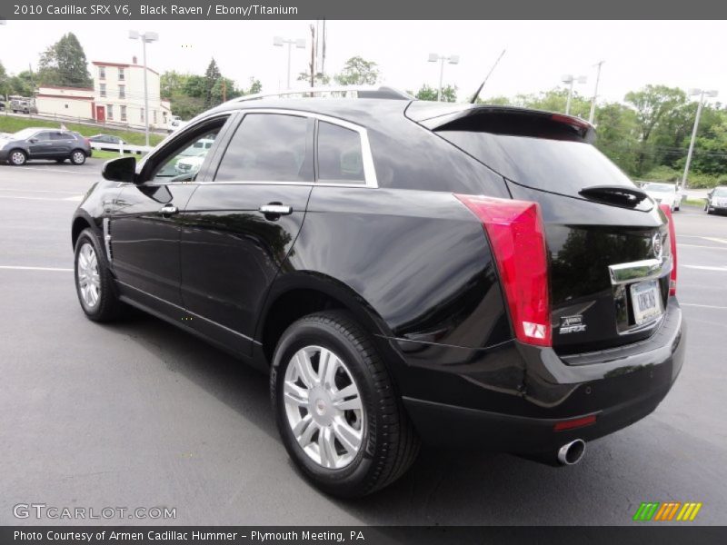 Black Raven / Ebony/Titanium 2010 Cadillac SRX V6