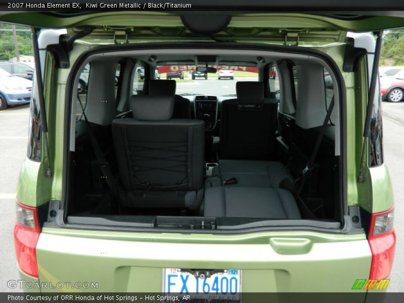 Kiwi Green Metallic / Black/Titanium 2007 Honda Element EX