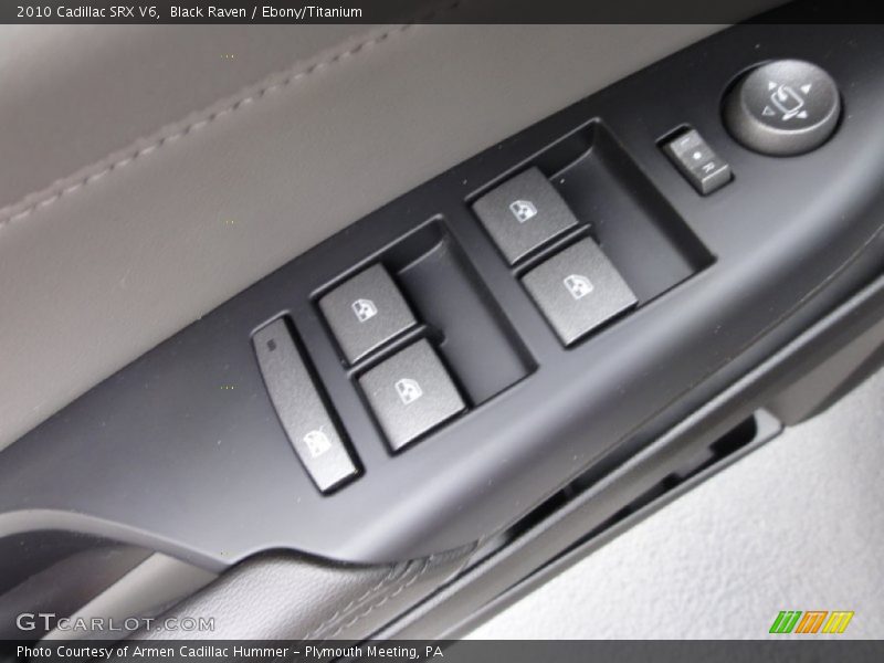 Black Raven / Ebony/Titanium 2010 Cadillac SRX V6
