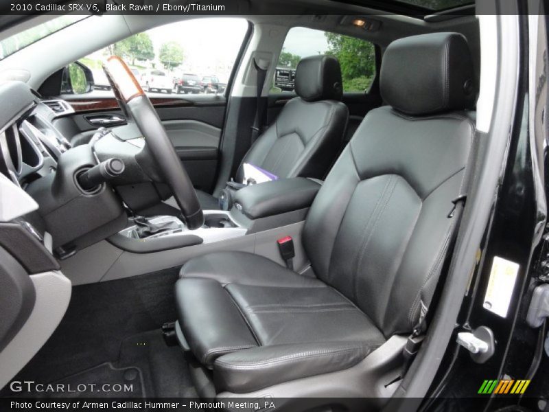 Black Raven / Ebony/Titanium 2010 Cadillac SRX V6