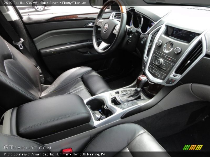 Black Raven / Ebony/Titanium 2010 Cadillac SRX V6