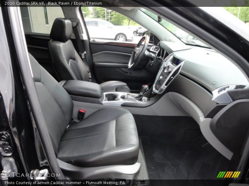 Black Raven / Ebony/Titanium 2010 Cadillac SRX V6