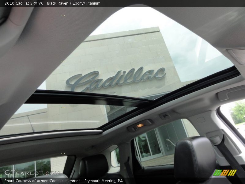 Black Raven / Ebony/Titanium 2010 Cadillac SRX V6