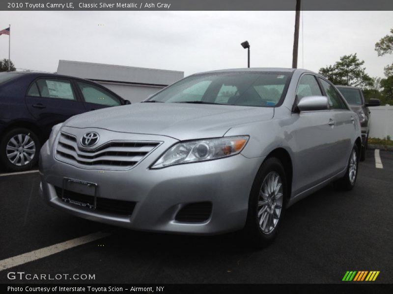 Classic Silver Metallic / Ash Gray 2010 Toyota Camry LE