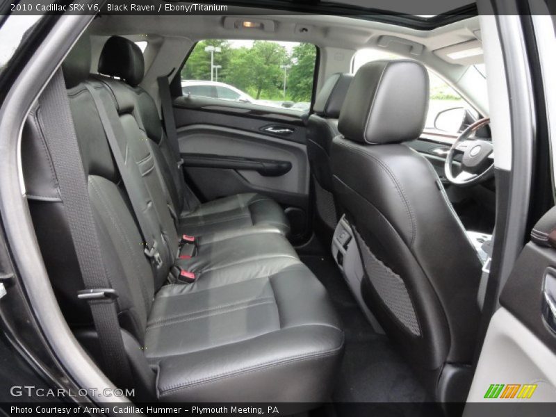 Black Raven / Ebony/Titanium 2010 Cadillac SRX V6