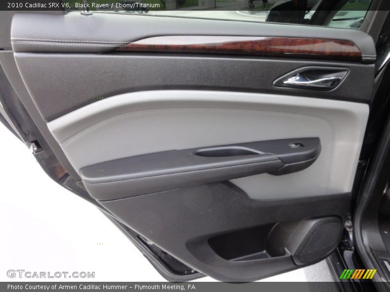 Black Raven / Ebony/Titanium 2010 Cadillac SRX V6