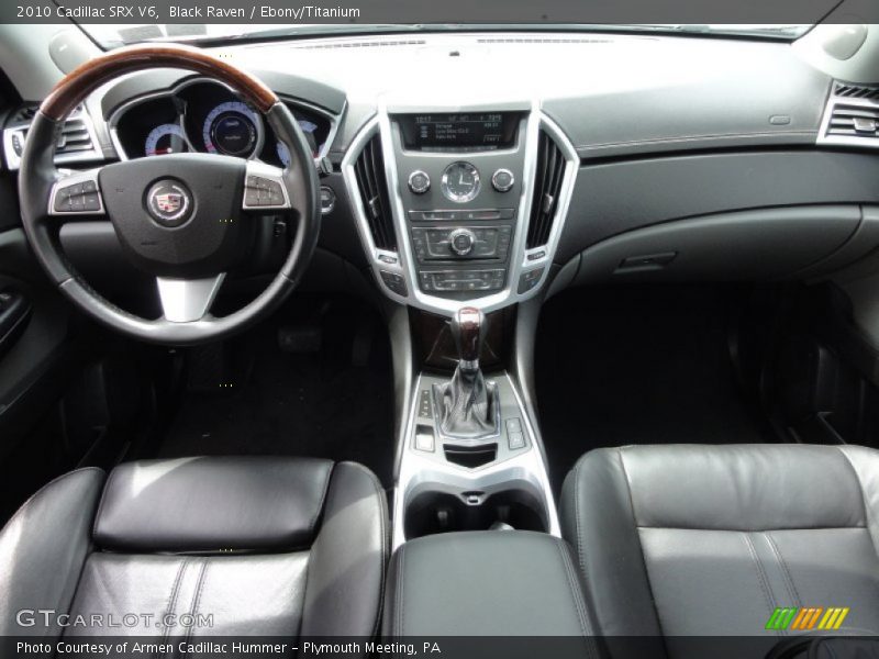 Black Raven / Ebony/Titanium 2010 Cadillac SRX V6