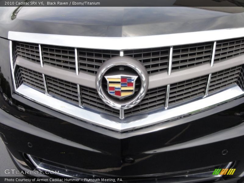 Black Raven / Ebony/Titanium 2010 Cadillac SRX V6