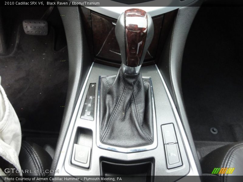Black Raven / Ebony/Titanium 2010 Cadillac SRX V6
