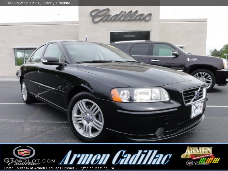 Black / Graphite 2007 Volvo S60 2.5T