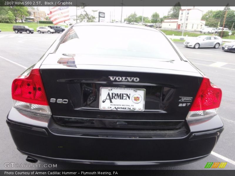 Black / Graphite 2007 Volvo S60 2.5T