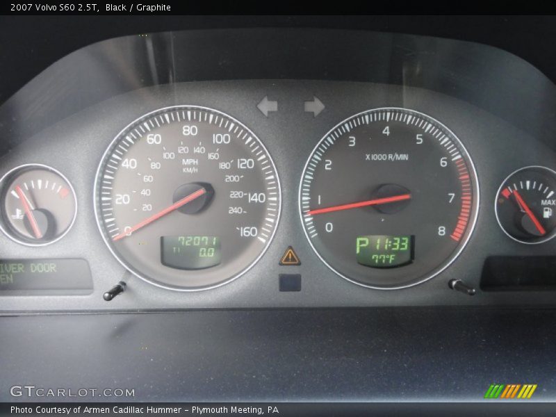 Black / Graphite 2007 Volvo S60 2.5T