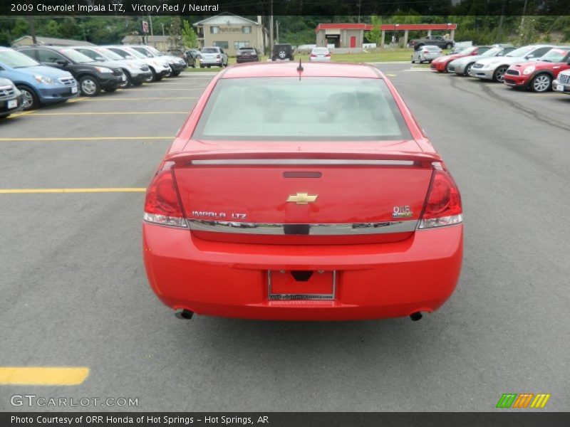 Victory Red / Neutral 2009 Chevrolet Impala LTZ