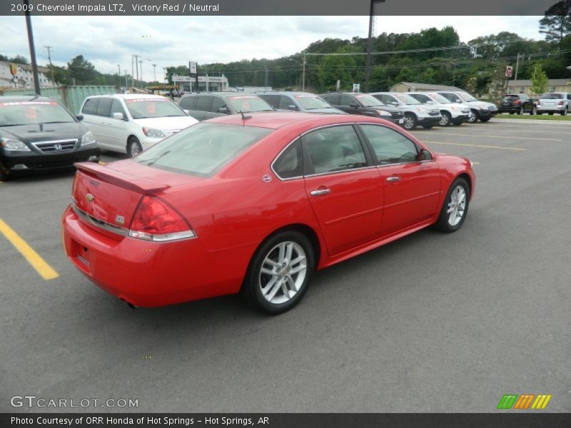 Victory Red / Neutral 2009 Chevrolet Impala LTZ