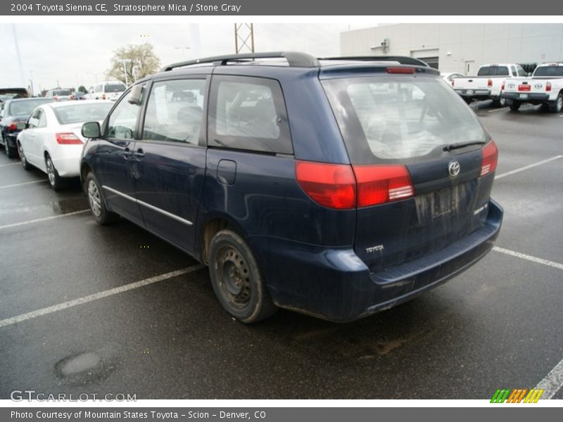 Stratosphere Mica / Stone Gray 2004 Toyota Sienna CE