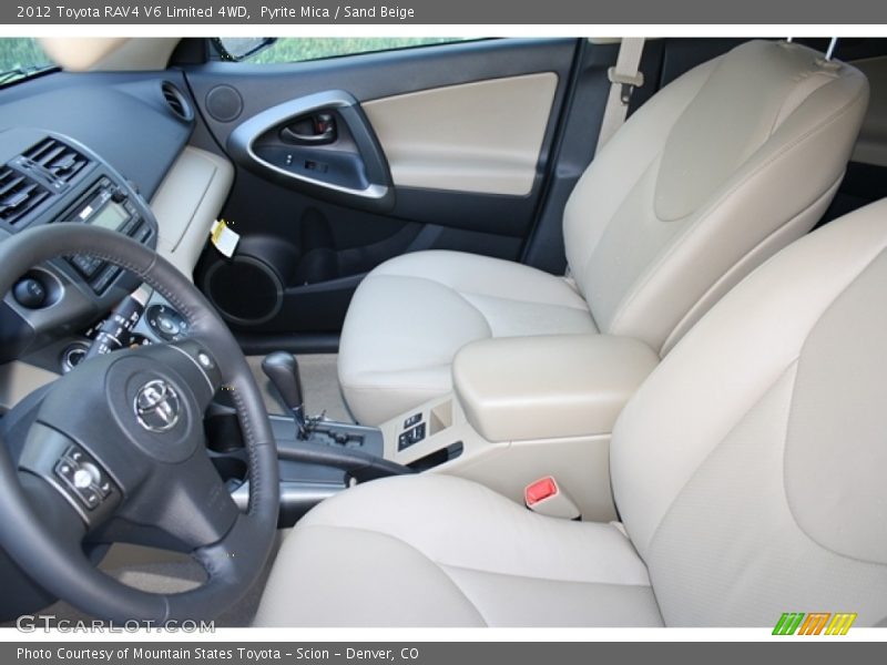Pyrite Mica / Sand Beige 2012 Toyota RAV4 V6 Limited 4WD
