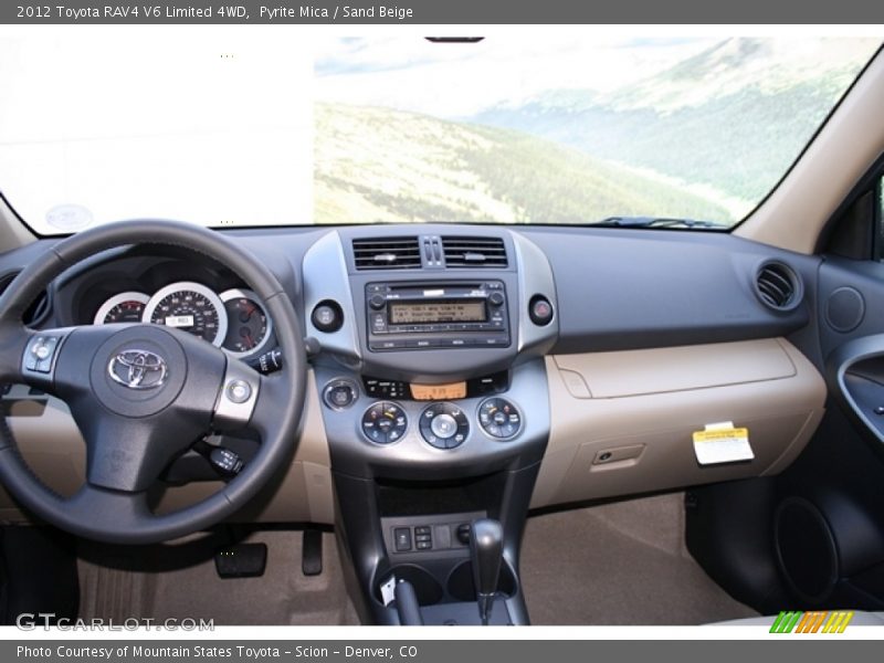Pyrite Mica / Sand Beige 2012 Toyota RAV4 V6 Limited 4WD