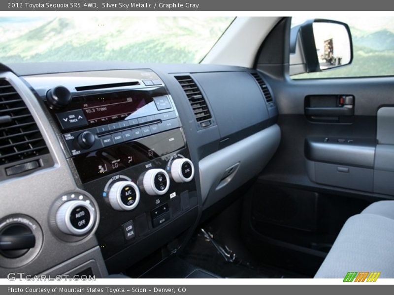 Silver Sky Metallic / Graphite Gray 2012 Toyota Sequoia SR5 4WD
