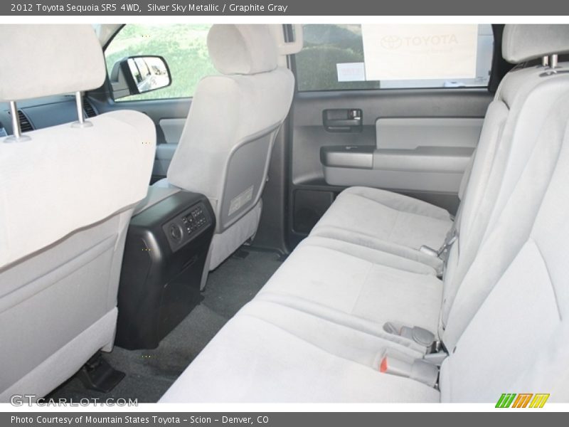 Silver Sky Metallic / Graphite Gray 2012 Toyota Sequoia SR5 4WD