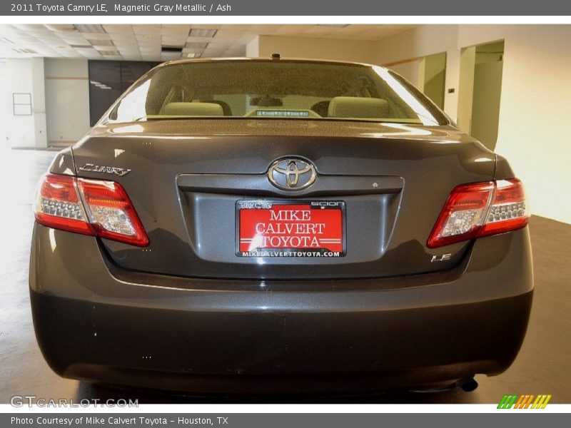 Magnetic Gray Metallic / Ash 2011 Toyota Camry LE