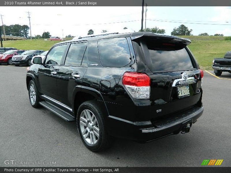 Black / Sand Beige 2010 Toyota 4Runner Limited 4x4