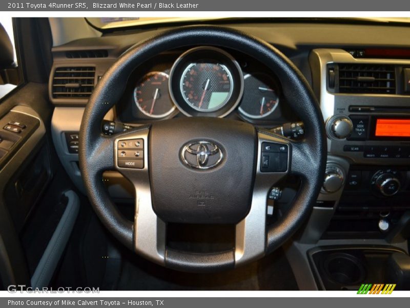Blizzard White Pearl / Black Leather 2011 Toyota 4Runner SR5