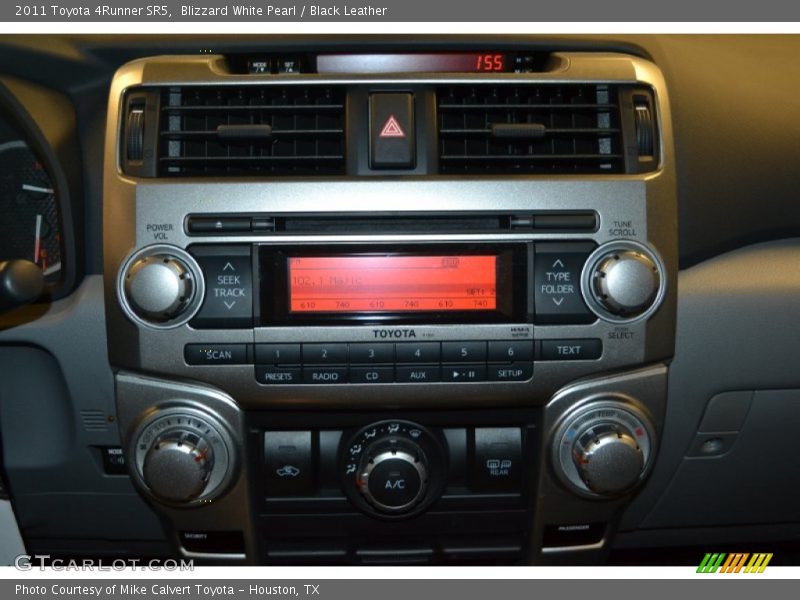 Blizzard White Pearl / Black Leather 2011 Toyota 4Runner SR5