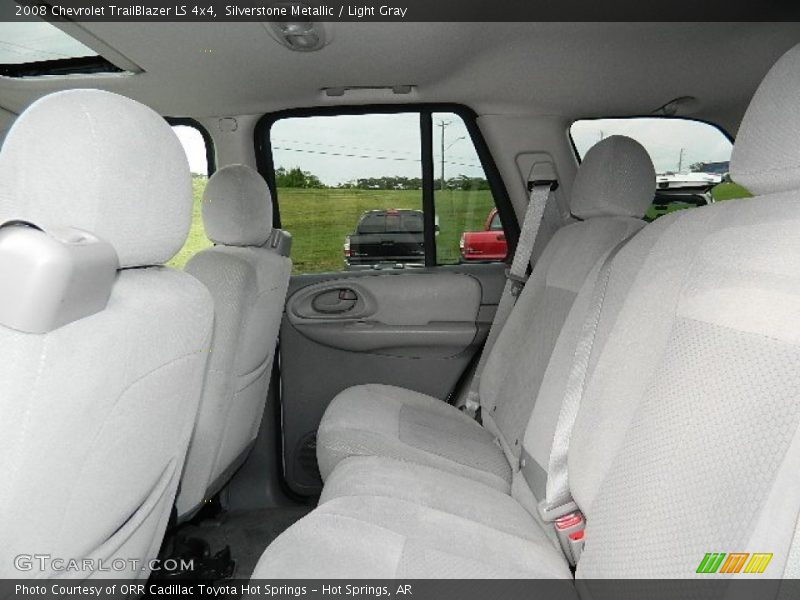 Silverstone Metallic / Light Gray 2008 Chevrolet TrailBlazer LS 4x4