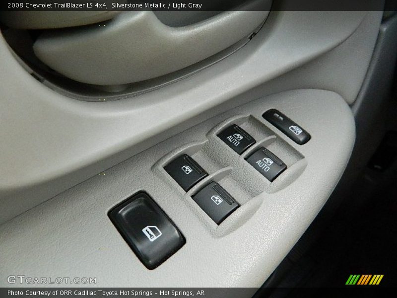 Silverstone Metallic / Light Gray 2008 Chevrolet TrailBlazer LS 4x4