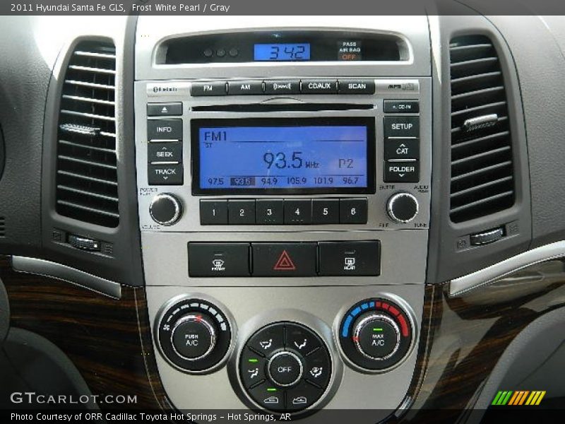 Controls of 2011 Santa Fe GLS