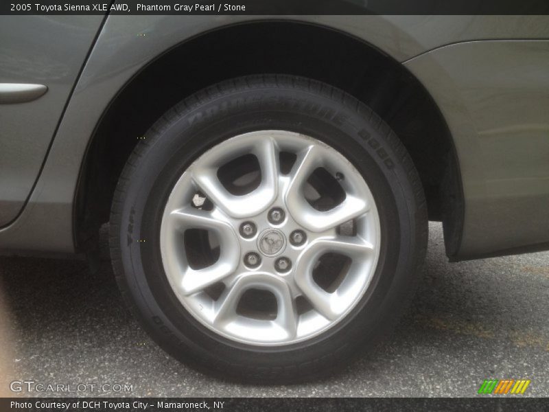 Phantom Gray Pearl / Stone 2005 Toyota Sienna XLE AWD