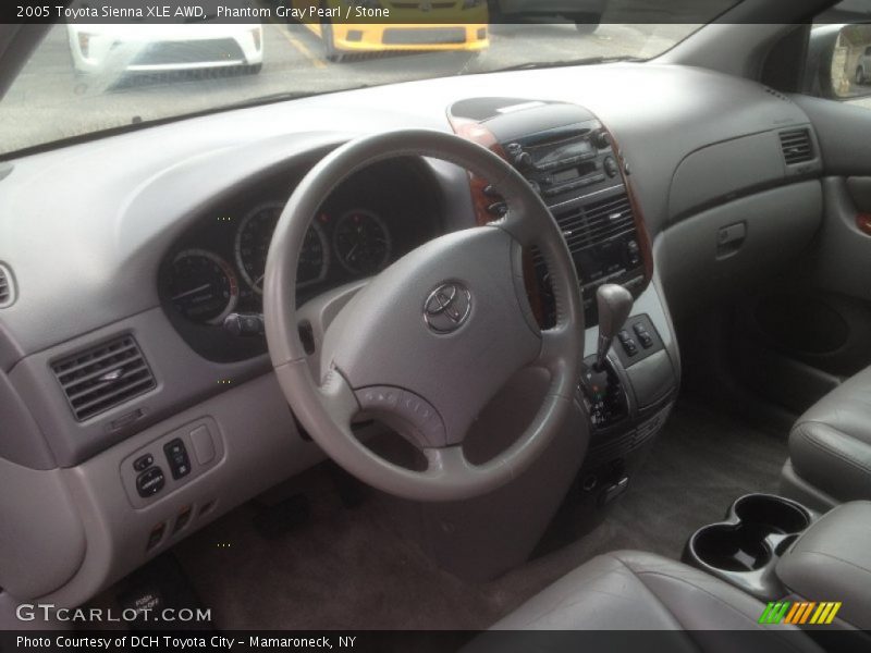 Phantom Gray Pearl / Stone 2005 Toyota Sienna XLE AWD