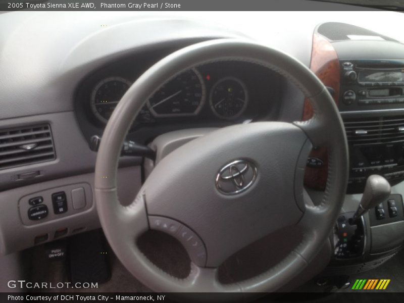 Phantom Gray Pearl / Stone 2005 Toyota Sienna XLE AWD