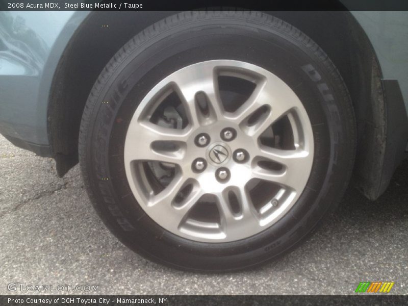 Steel Blue Metallic / Taupe 2008 Acura MDX