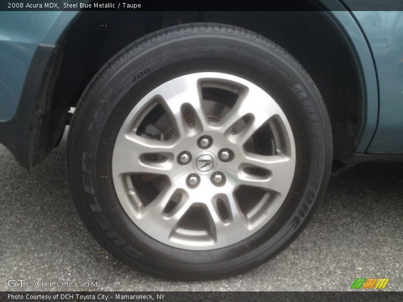 Steel Blue Metallic / Taupe 2008 Acura MDX