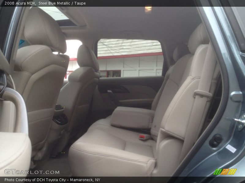 Steel Blue Metallic / Taupe 2008 Acura MDX