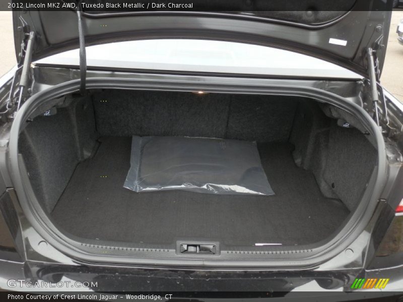 Tuxedo Black Metallic / Dark Charcoal 2012 Lincoln MKZ AWD