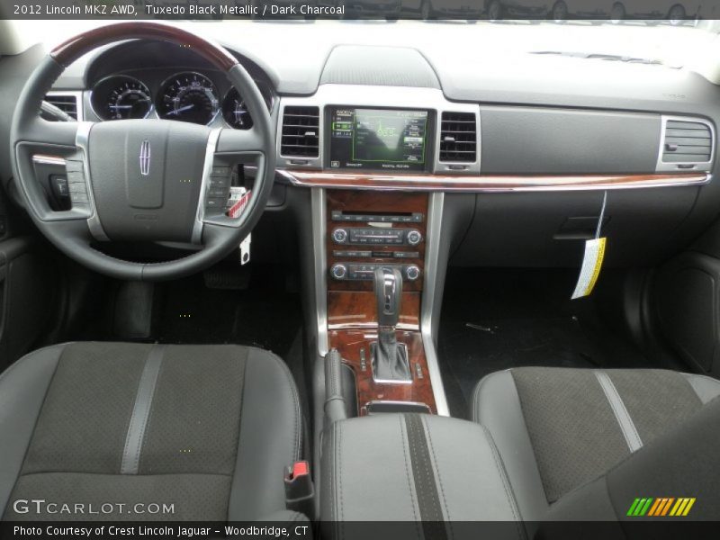 Tuxedo Black Metallic / Dark Charcoal 2012 Lincoln MKZ AWD