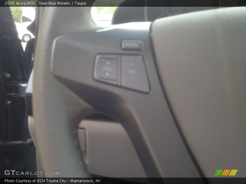Steel Blue Metallic / Taupe 2008 Acura MDX
